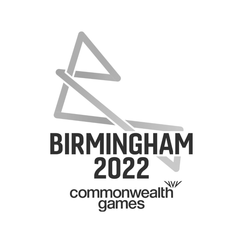 Birmingham 2022 Commonwealth Games logo in black and white